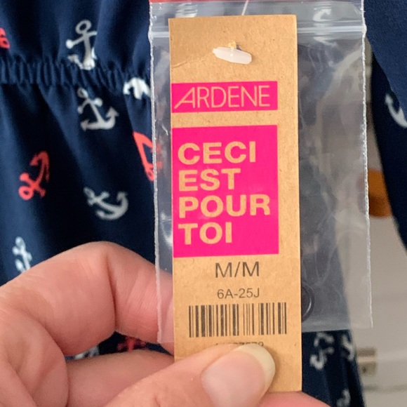 NWT Ardene Nautical Dress - Sz M - Picture 10 of 10
